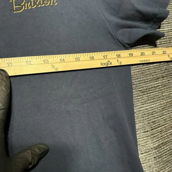 Brixton Shirt Men's Small Blue Short Sleeve Standard Fit - Picture 11 of 14